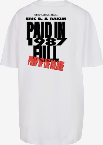Merchcode Shirt 'Eric B & Rakim Pump up the volume' in White