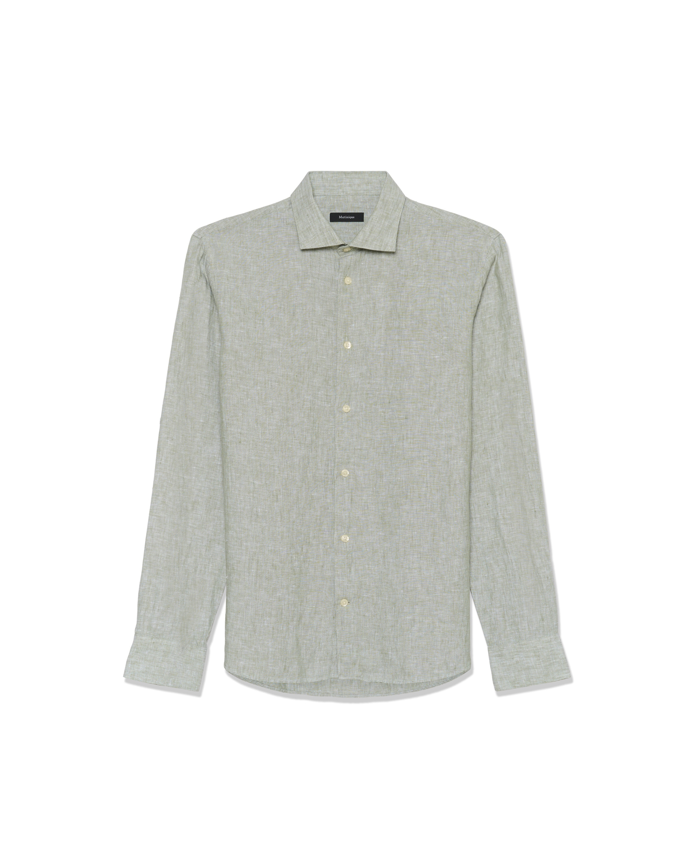 Matinique Forretningsskjorte 'Marc' i grøn: forside