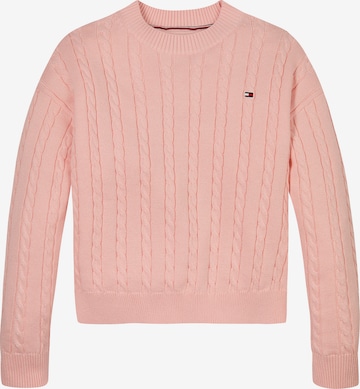 TOMMY HILFIGER Свитер в Ярко-розовый: спереди