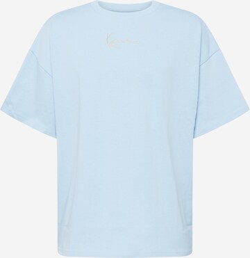 T-Shirt Karl Kani en bleu : devant