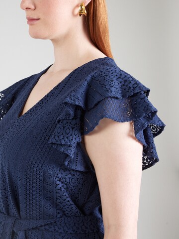 Vero Moda Curve - Vestido 'VMCHoney' en azul
