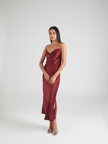 HUGO Red - Vestido de noche 'Kapartu' en rojo: frente