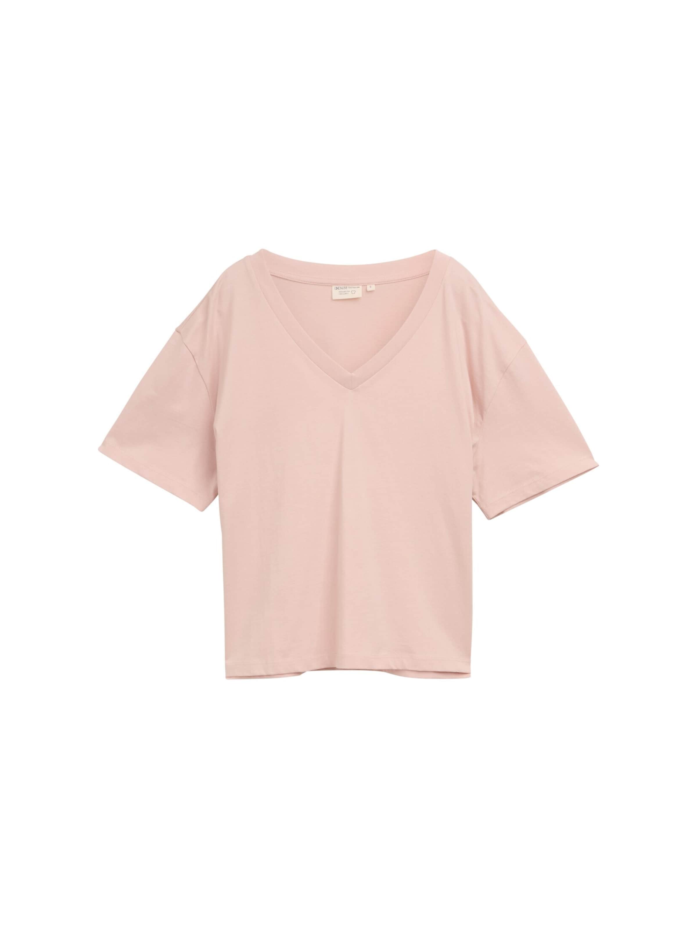 TOM TAILOR DENIM Shirt in Roze: voorkant