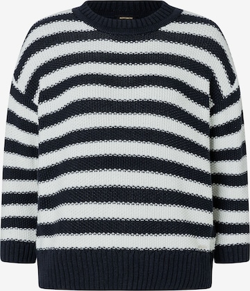 Pull-over MORE & MORE en bleu : devant