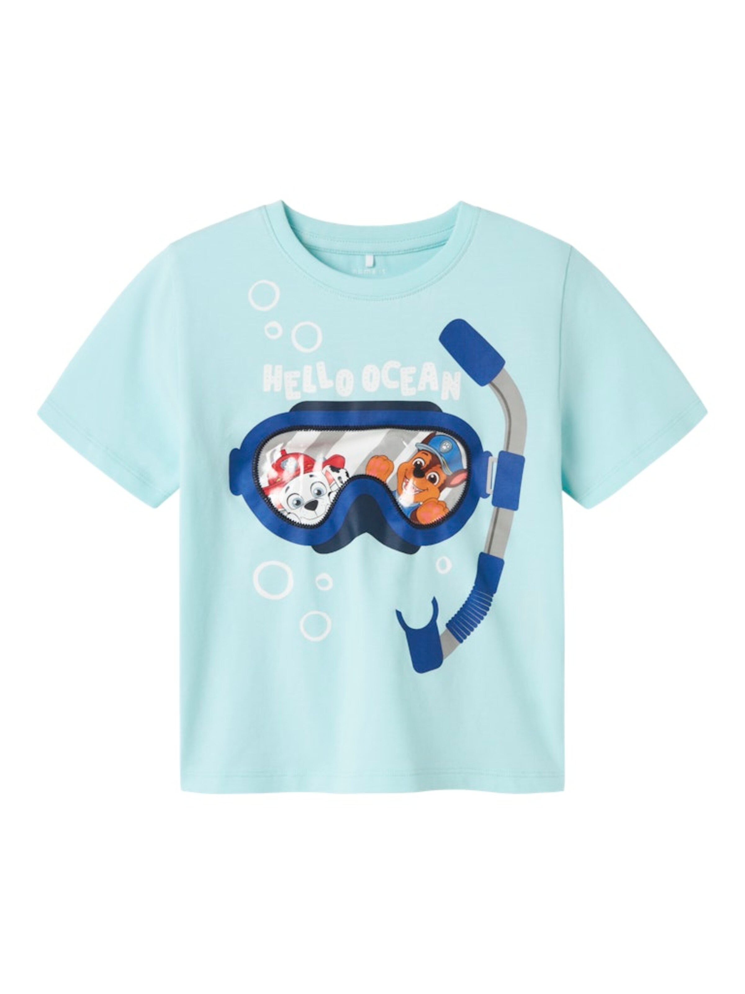 NAME IT Футболка 'Paw Patrol' в Синий: спереди