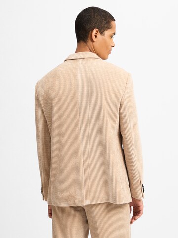 Finshley & Harding London Comfort fit Suit Jacket in Beige