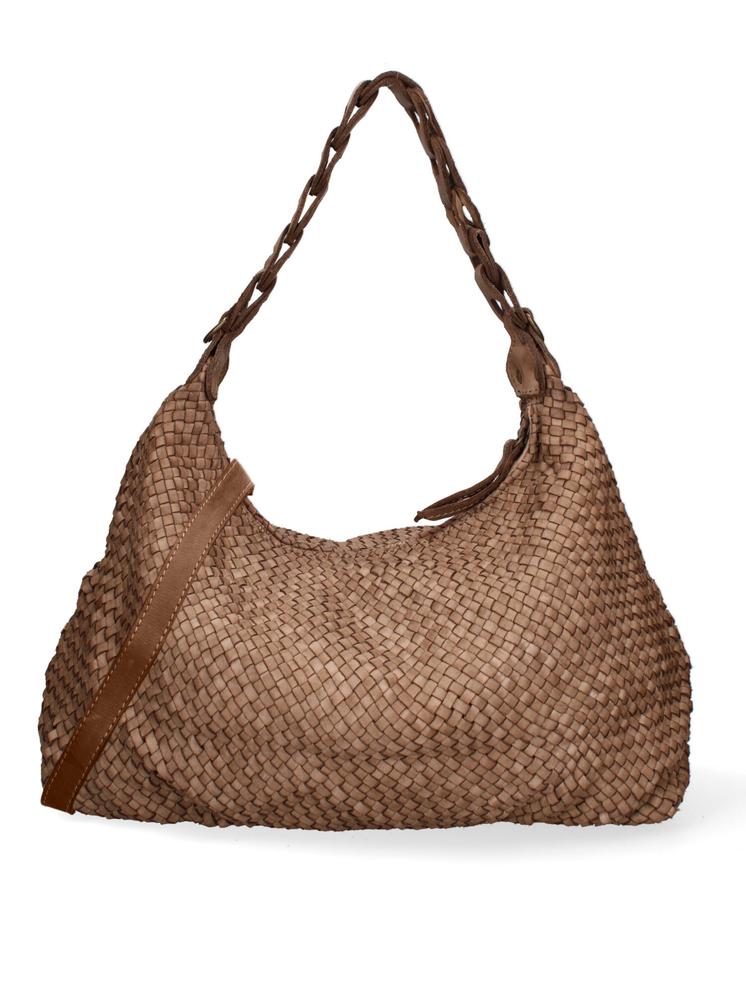 Gave Lux Schoudertas in Beige: voorkant