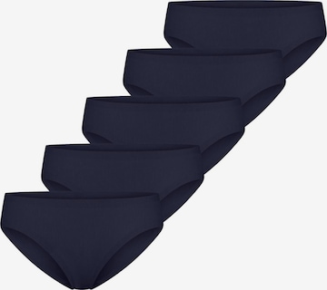 SCHIESSER Panty 'Invisible Light' in Blau: Vorderseite
