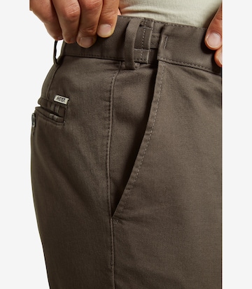 Meyer Hosen Regular Chino Pants 'Oslo' in Brown