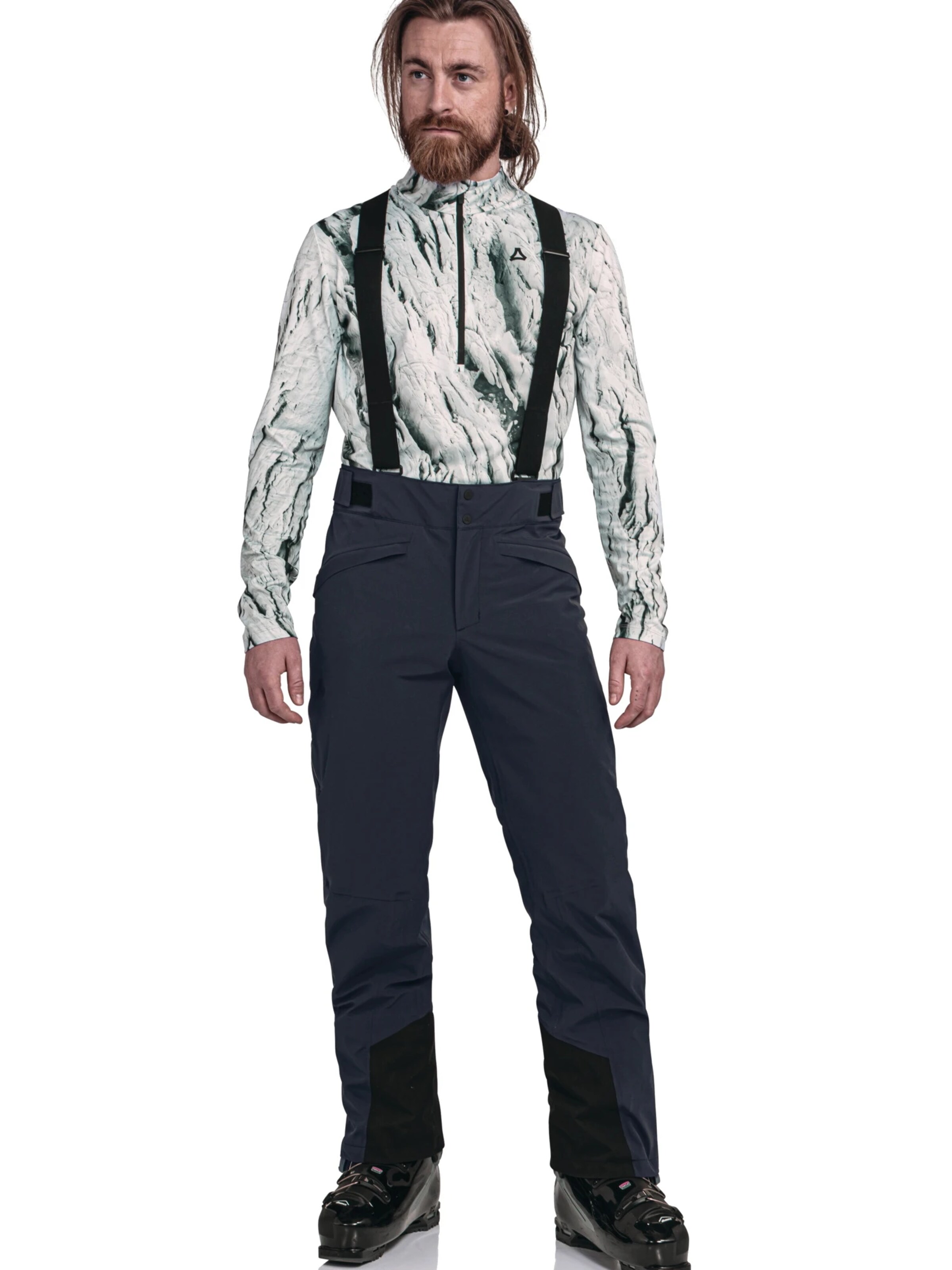 Schöffel Regular Outdoor Pants in Blue: front