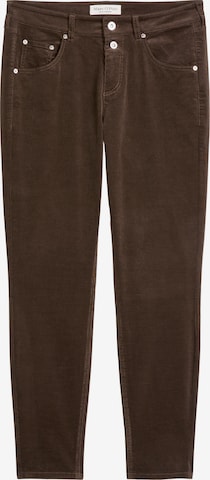Marc O'Polo Hose 'Theda' in Braun: Vorderseite