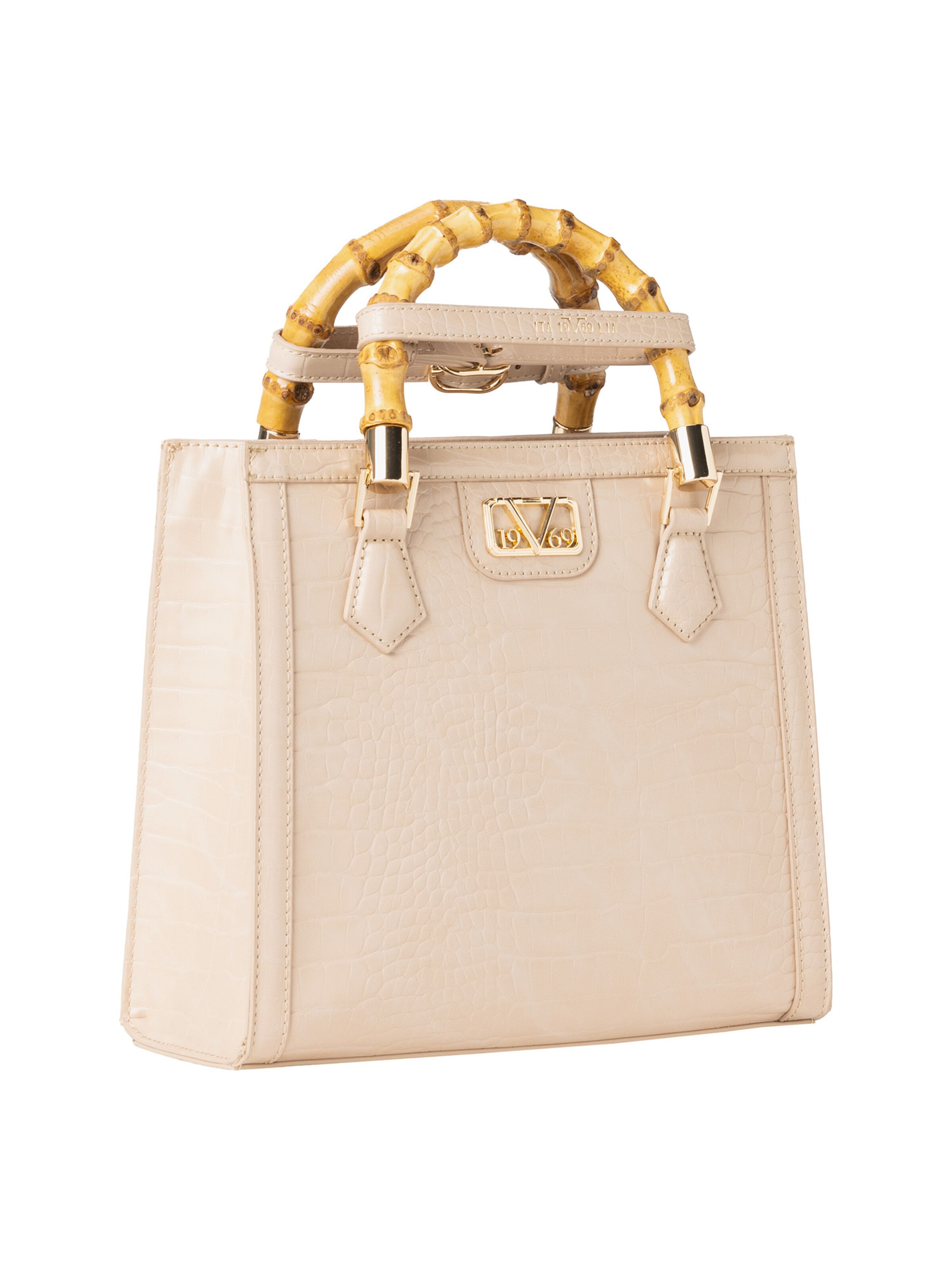 19V69 ITALIA Handtasche 'IVA' in Beige