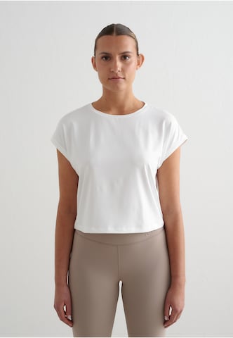 Maglia funzionale di Aim'n in bianco: frontale