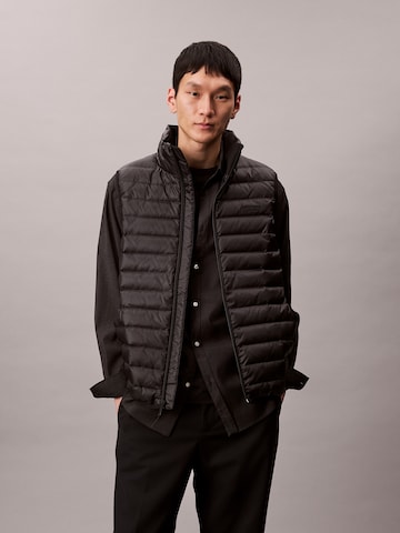 Gilet Calvin Klein en noir : devant