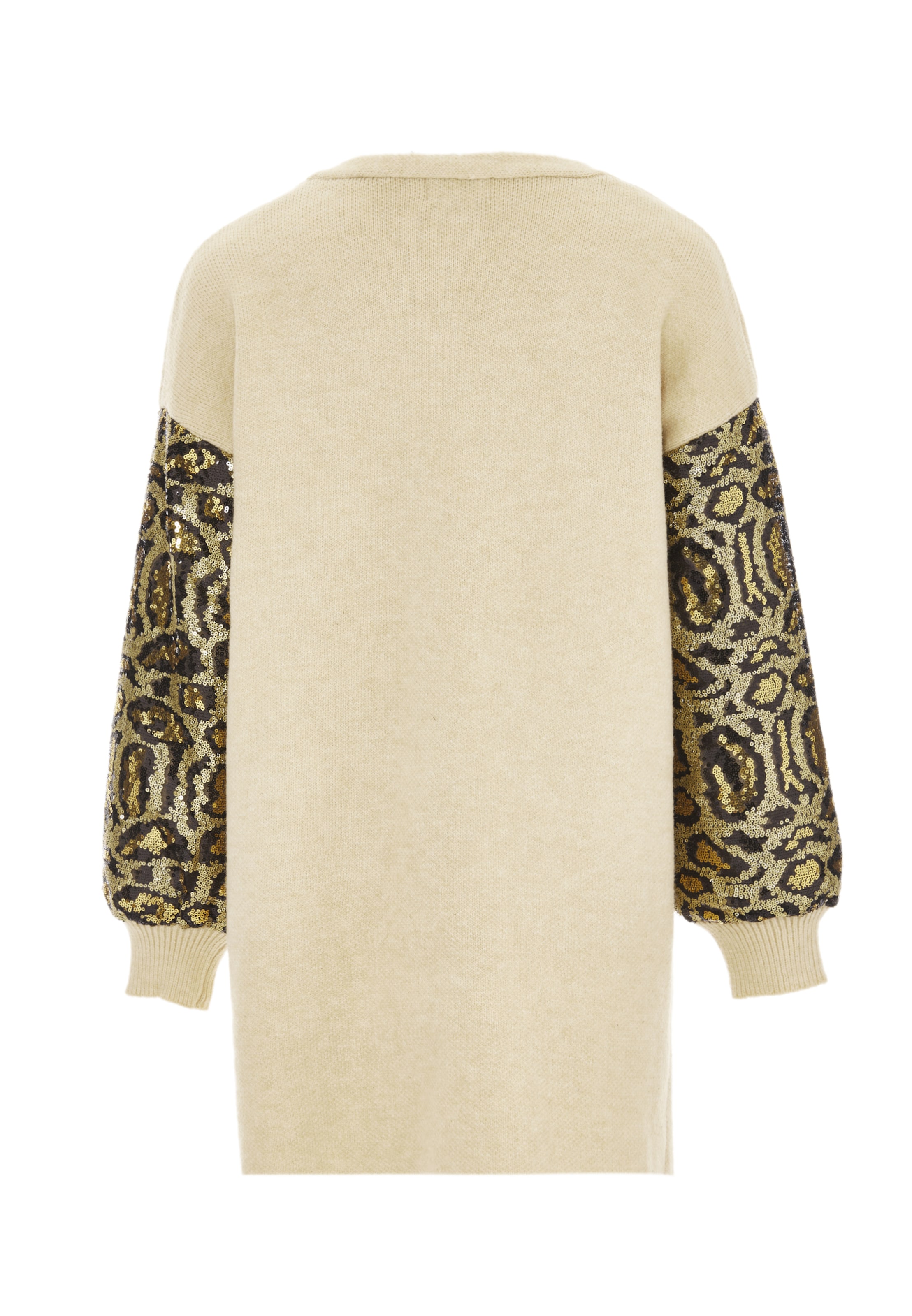 IMANE - Casaco de malha em bege