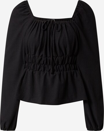 Chemisier Dorothy Perkins en noir : devant