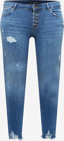 ONLY Carmakoma Skinny Jeans 'WILLY' i blå: forside