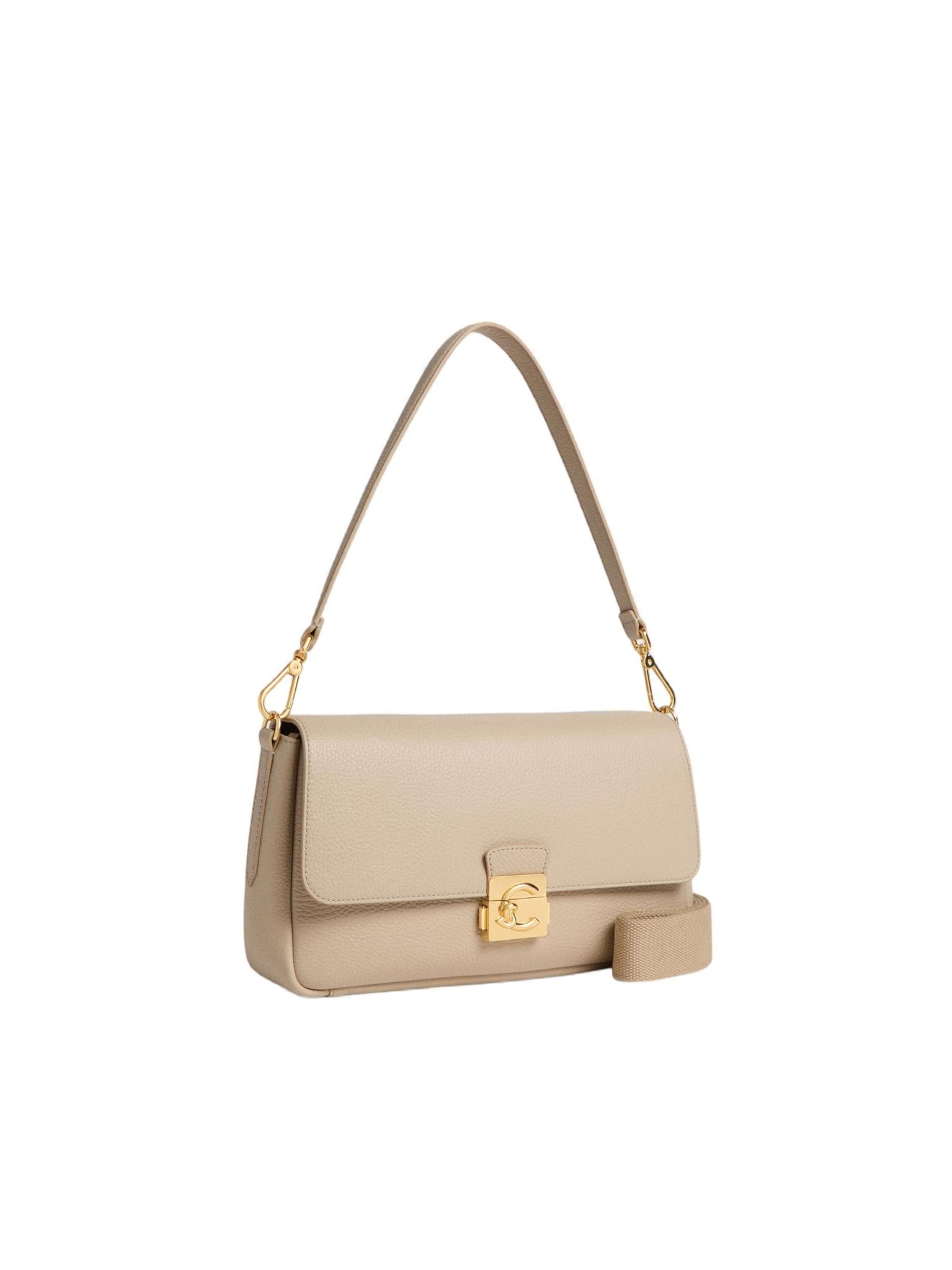 Borsa a mano 'Me Lock S26 2' di Coccinelle in beige