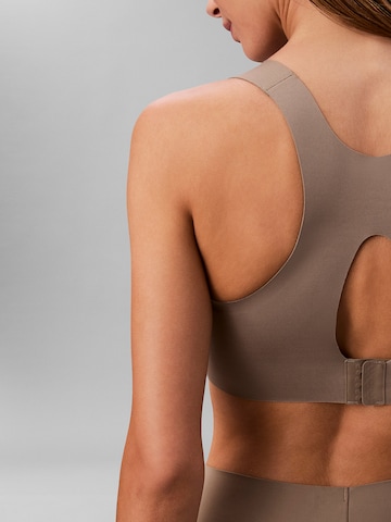 Calvin Klein Sport Bralette Sports Bra in Brown