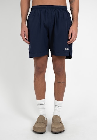 Prohibited Zwemshorts in Blauw: voorkant