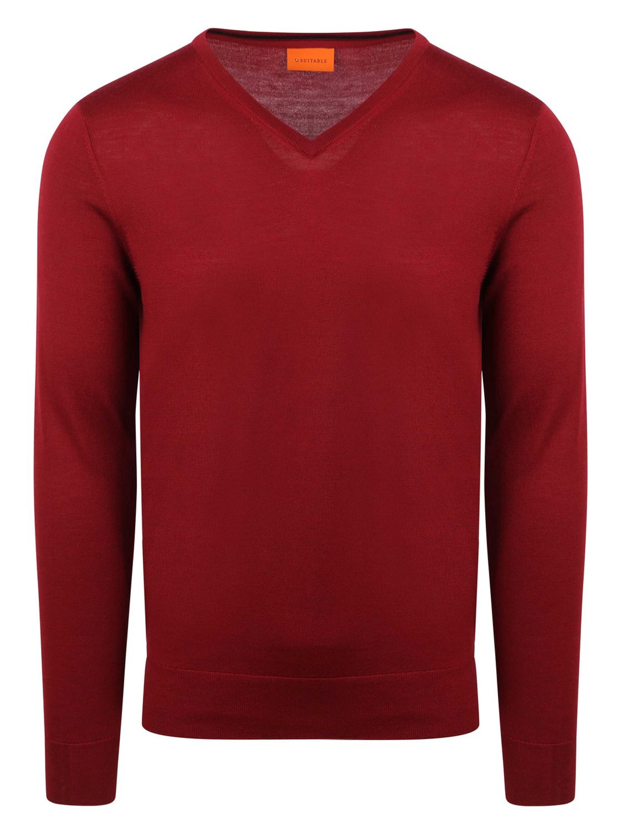Suitable Trui in Rood: voorkant