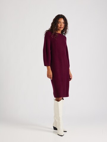 Pure Cashmere NYC Kaschmirkleid in Rot: Vorderseite