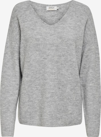 Pull-over 'Camilla' ONLY en gris : devant