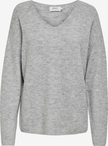 ONLY - Jersey 'Camilla' en gris: frente