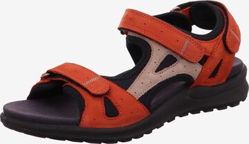 Legero Hiking Sandals 'Siris' in Red: front