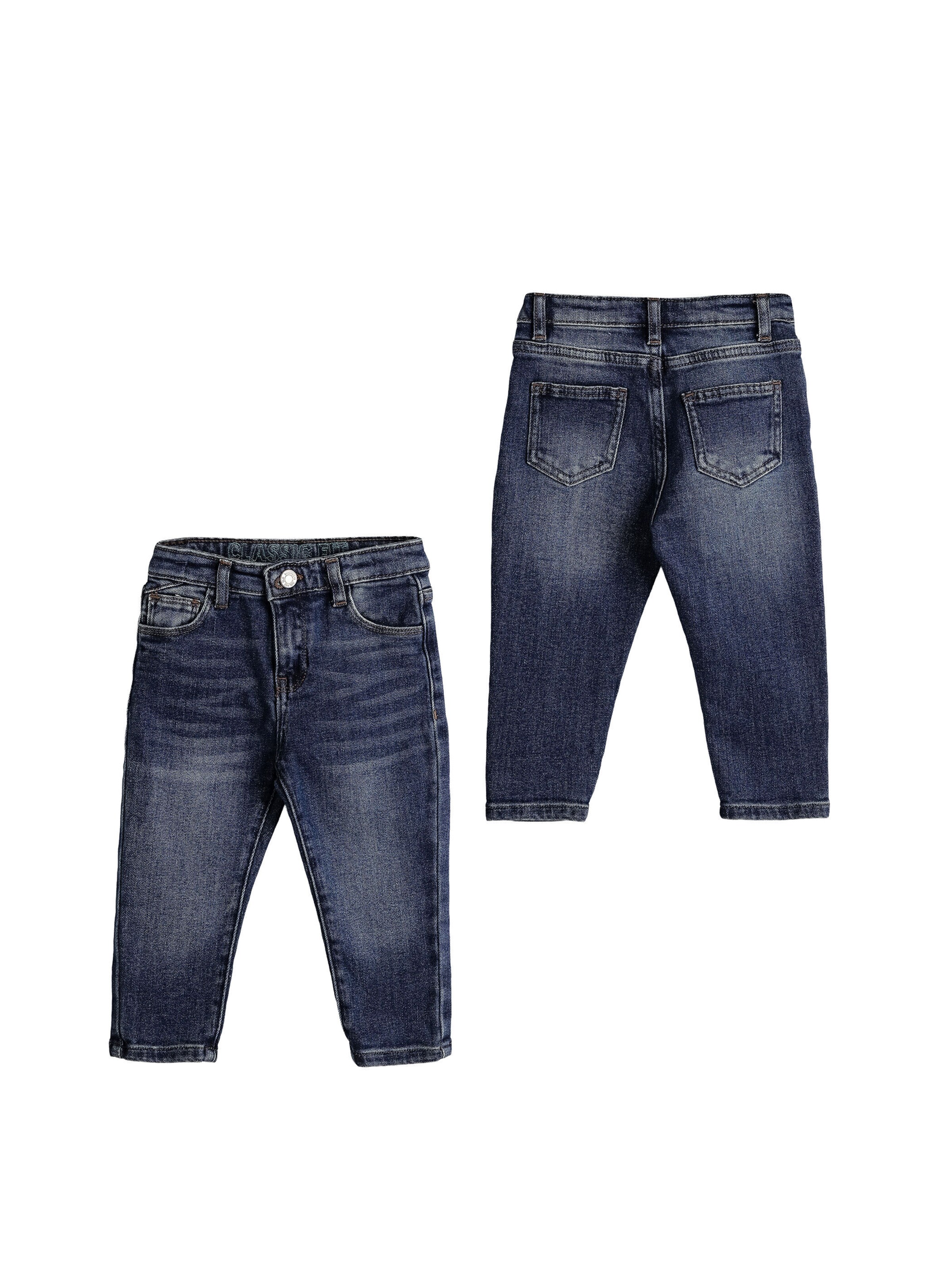 Solang Slimfit Hose Jeans Denim Stretch Slim-Fit Unisex in Blau