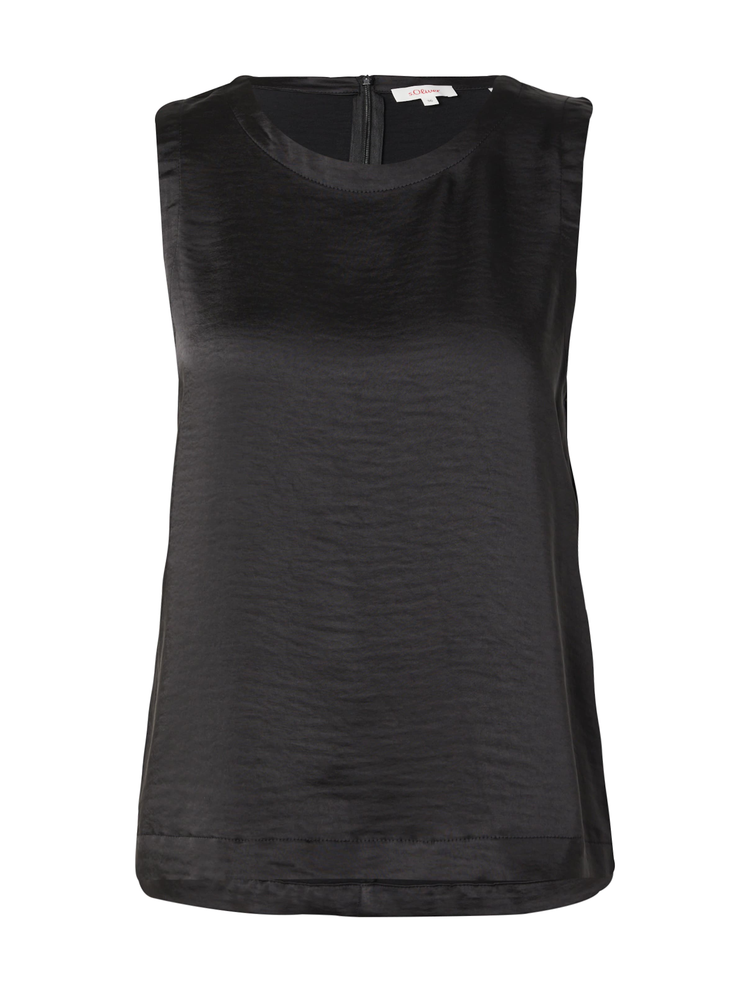 Chemisier s.Oliver en noir : devant