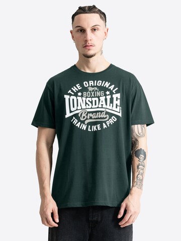 LONSDALE Tričko 'Wellbrow' - Zelená