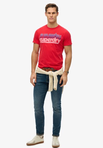 Superdry Shirt in Rood