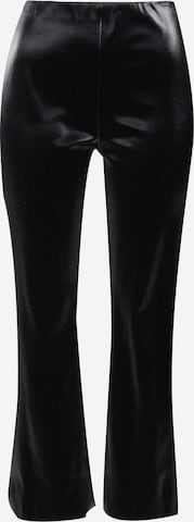 GUESS Rozkloszowany krój Spodnie 'ALICE' w kolorze czarny: przód