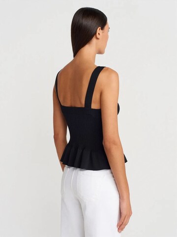 Tops en tricot Dilvin en noir