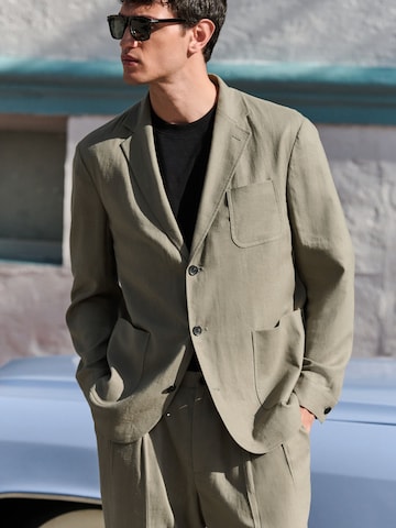 Next Comfort fit Blazer in Green: front