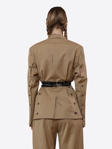 Haute Cuir Riem 'Ivara Belt' in Zwart