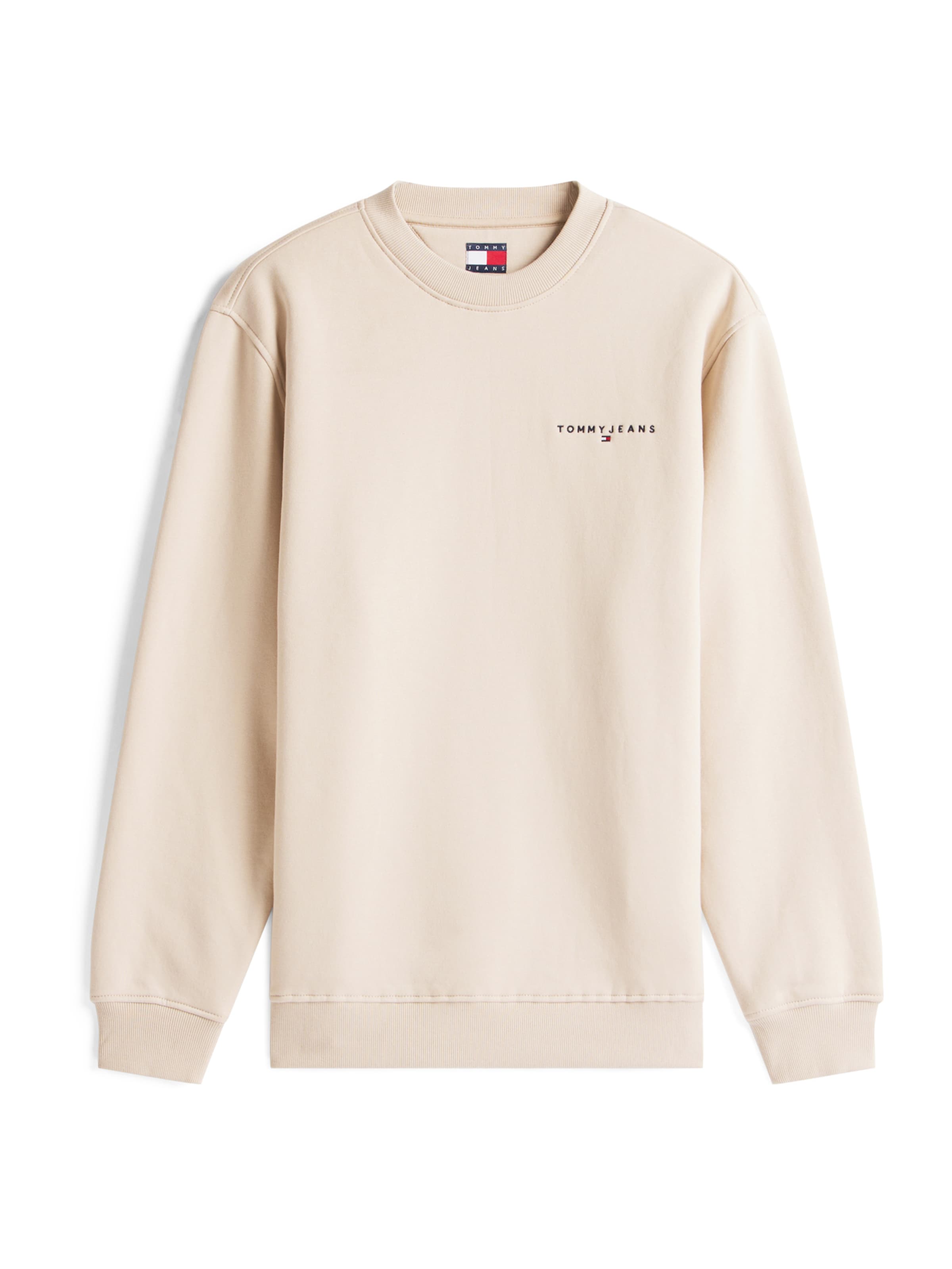 smėlio Tommy Jeans Megztinis be užsegimo: priekis