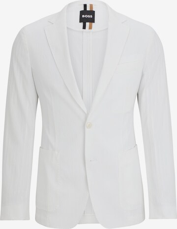 BOSS Slim fit Suit Jacket 'Hanry ' in White: front