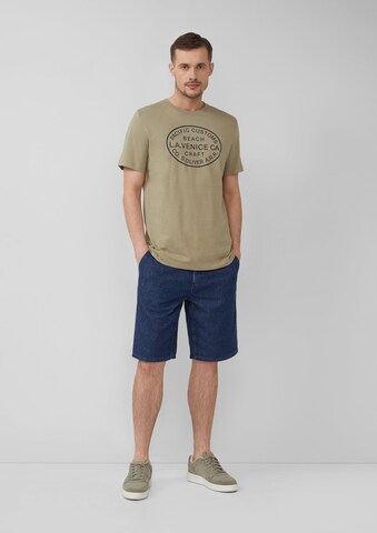 s.Oliver T-Shirt in Grün