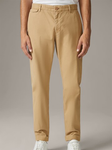 STRELLSON Loosefit Broek 'Luc' in Beige