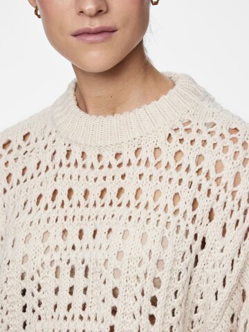 Pull-over 'PCMasha' PIECES en gris