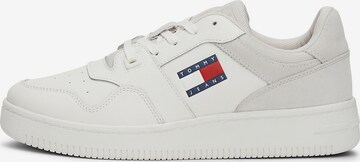Tommy Jeans Låg sneaker 'RETRO BASKET' i vit: framsida