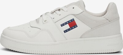 Tommy Jeans Platform trainers 'RETRO BASKET' in Beige / Navy / Red / White, Item view