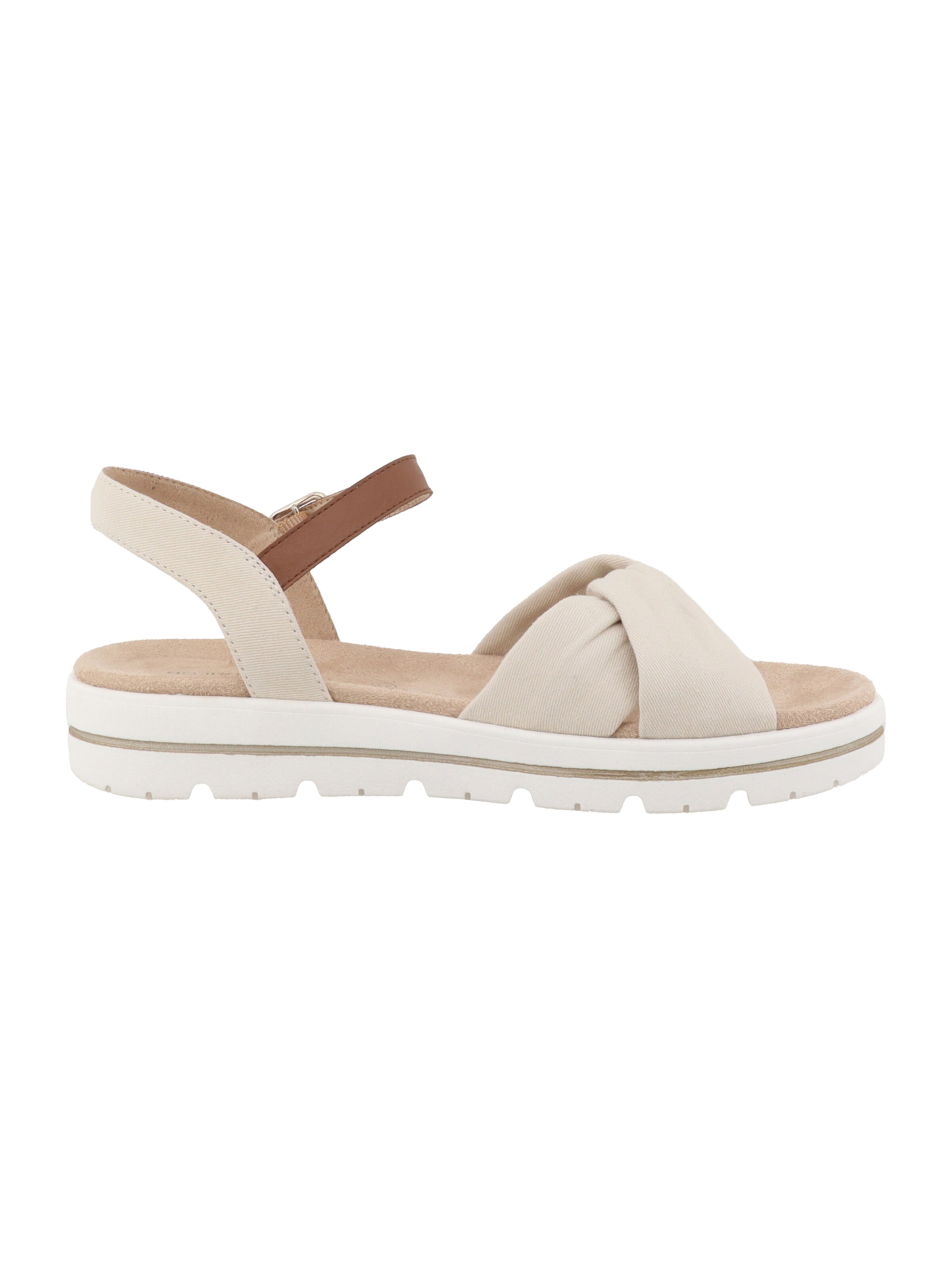 TOM TAILOR Sandals in Beige