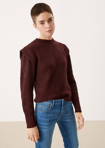 Pullover di QS in rosso