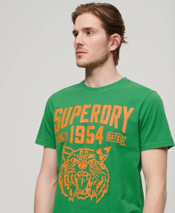 Superdry T-Shirt in Grün