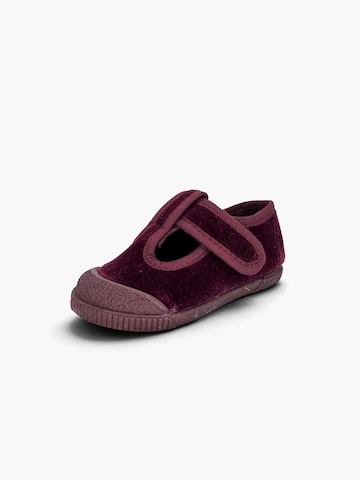 Pisamonas - Zapatos primeros pasos en rojo: frente