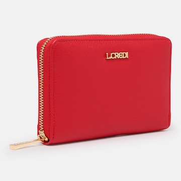 L.CREDI Wallet 'Filippa' in Red