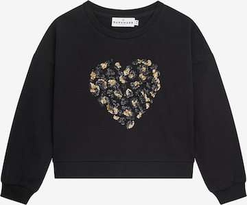 juoda Danamade Megztinis be užsegimo: priekis